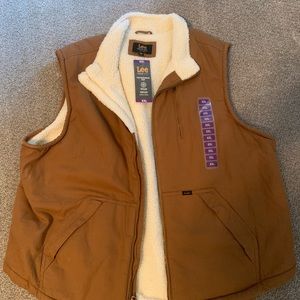 Lee Sherpa Lined Men’s Vest 2XL